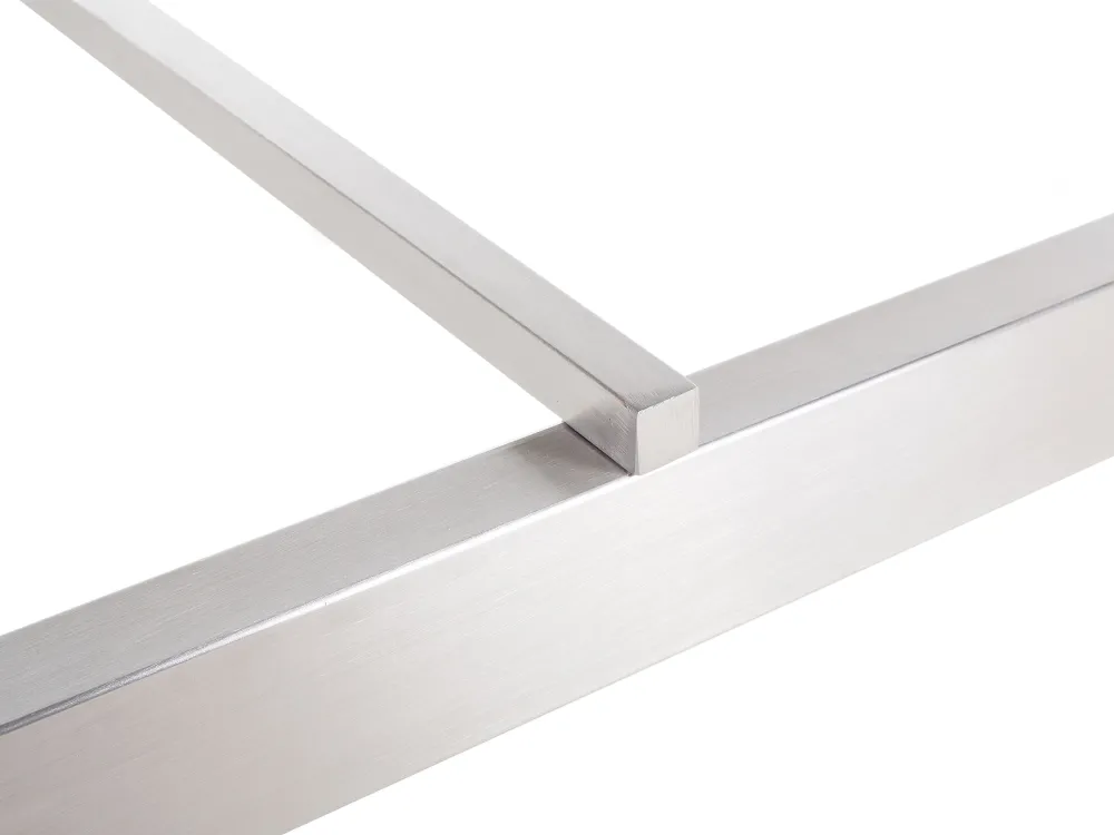 Cheap Beliani Puutarhapoyta 3-Osainen Graniittitaso Harmaa 180 X 90 Cm Grosseto