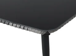 Ulkokalusteet<Beliani Puutarhapoytaryhma Harmaa/Musta Preveza