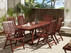 Sale Beliani Puutarharyhma 6 Tuolia Toscana