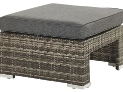 Ulkokalusteet<Beliani Puutarharyhma 6-Istuttava Harmaa Corte