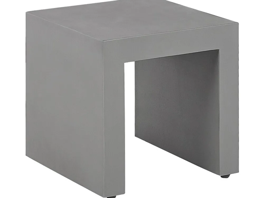 Sale Beliani Puutarhasetti 6 Jakkaraa Betoni Taranto