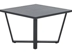 Ulkokalusteet<Beliani Puutarhasohvasetti 5-Istuttava Tummanharmaa Vizzini