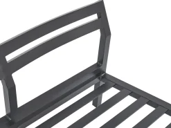 Ulkokalusteet<Beliani Puutarhasohvasetti 5-Istuttava Tummanharmaa Vizzini