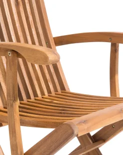 New Beliani Puutarhatuoli 2 Kpl, Harmailla Tyynyilla Maui