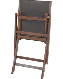 Ulkokalusteet<Beliani Puutarhatuoli Akaasia Tumma Puu 2 Kpl Cesana