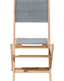 New Beliani Puutarhatuoli Akaasia Vaalea Puu 2 Kpl Cesana