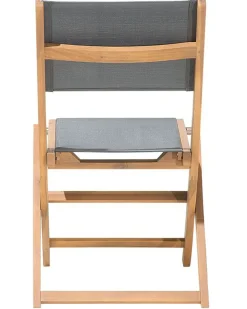 New Beliani Puutarhatuoli Akaasia Vaalea Puu 2 Kpl Cesana