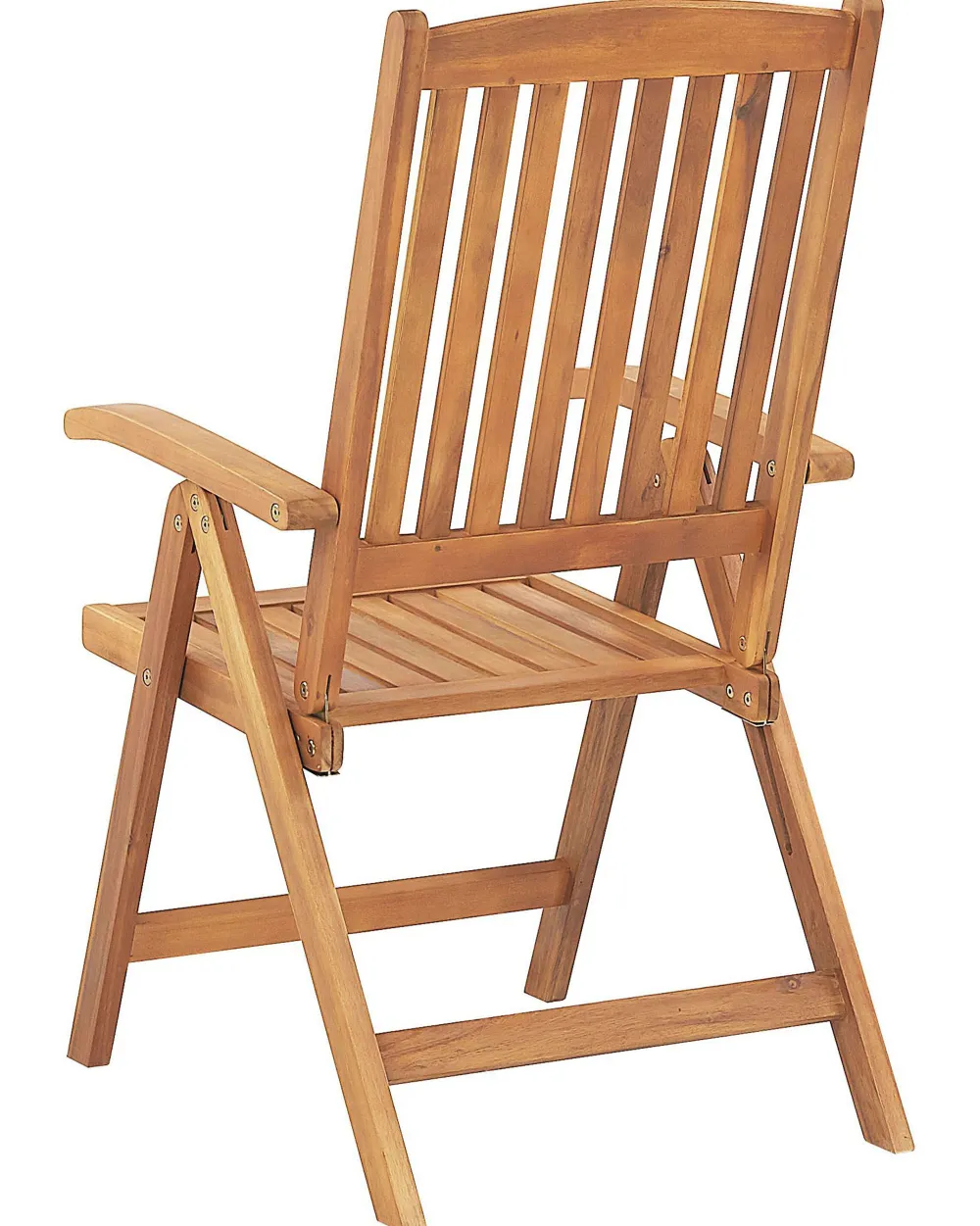 Store Beliani Puutarhatuoli Akaasiapuinen 2Kpl Setti Vaaleanruskea Java