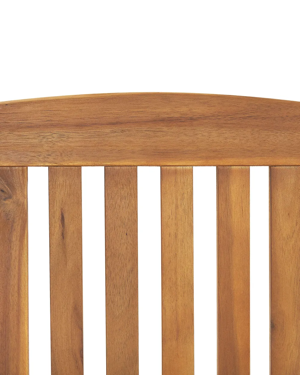 Store Beliani Puutarhatuoli Akaasiapuinen 2Kpl Setti Vaaleanruskea Java