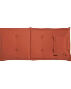 Ulkokalusteet<Beliani Puutarhatuoli Akasiapuu Tumma Puu/Tummanpunainen 6 Kpl Toscana