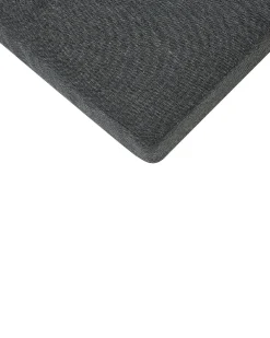 Outlet Beliani Puutarhatuoli Alumiini Musta 6 Kpl Taviano