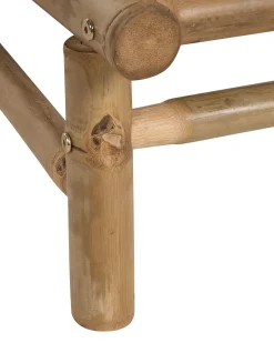 Ulkokalusteet<Beliani Puutarhatuoli Bambu Vaalea Puu/Ruskeanharmaa Todi