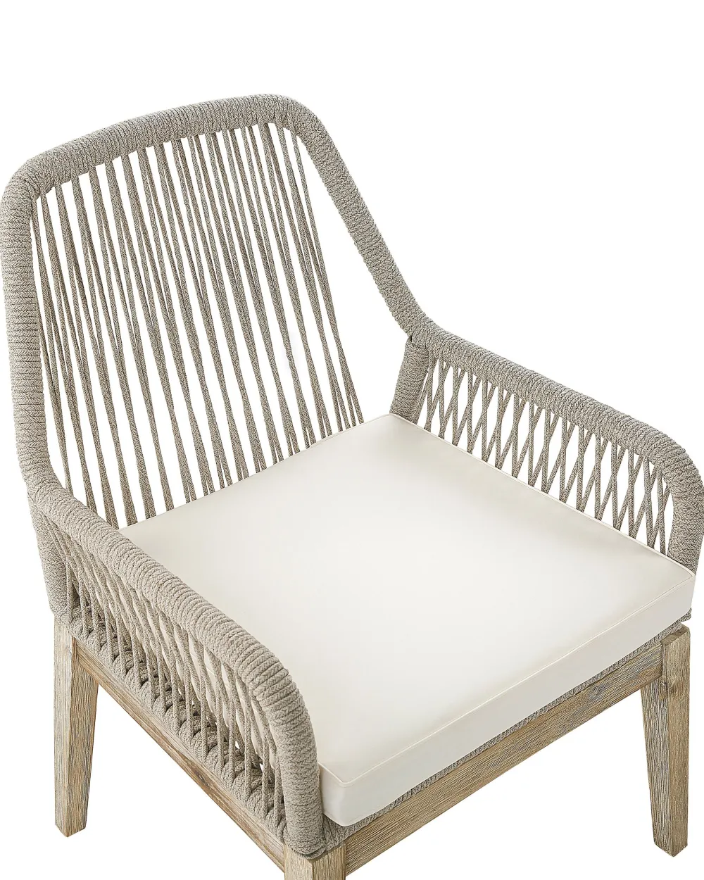 Sale Beliani Puutarhatuoli Beige 2 Kpl Olbia