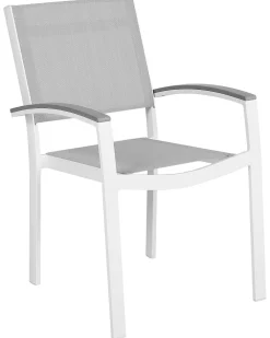 Ulkokalusteet<Beliani Puutarhatuoli Harmaa 4Kpl Pereta