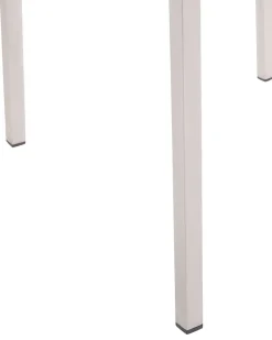 Tuolit<Beliani Puutarhatuoli Kangas Musta 6 Kpl Grosseto