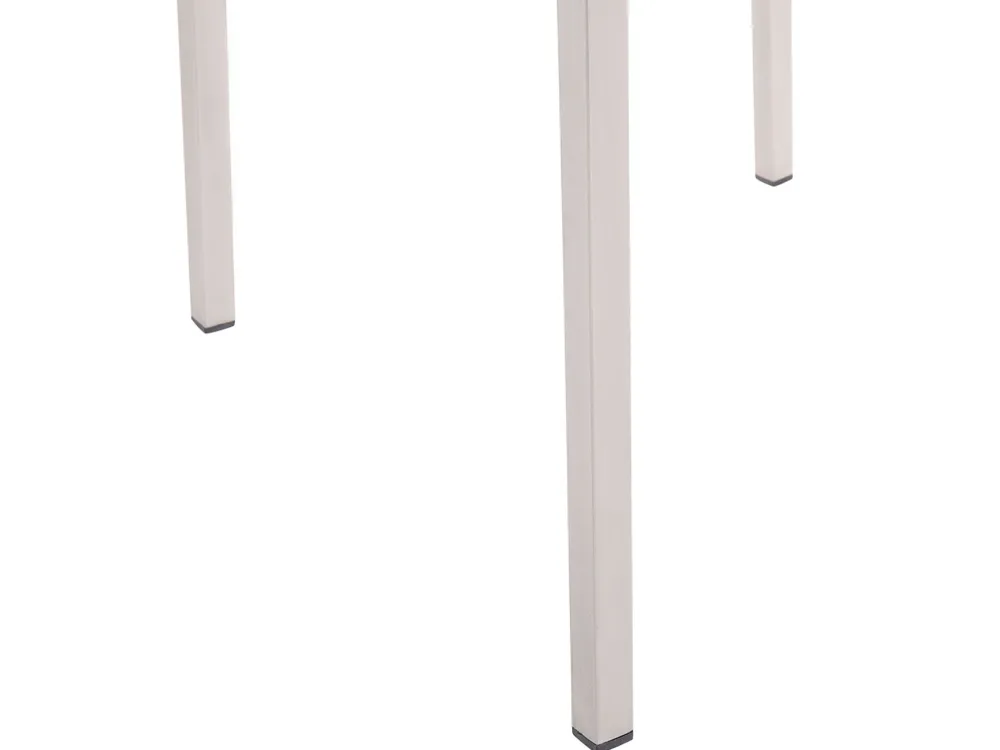 Online Beliani Puutarhatuoli Kangas Valkoinen 2 Kpl Grosseto