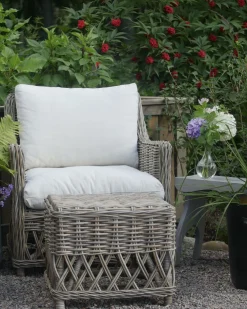 Tuolit<Beliani Puutarhatuoli Rahilla Rottinki Luonnonvari Ribolla