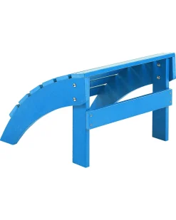 Ulkokalusteet<Beliani Puutarhatuoli Rahilla Sininen Adirondack