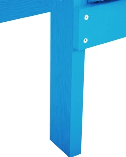 Ulkokalusteet<Beliani Puutarhatuoli Rahilla Sininen Adirondack