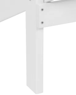 Clearance Beliani Puutarhatuoli Rahilla Valkoinen Adirondack