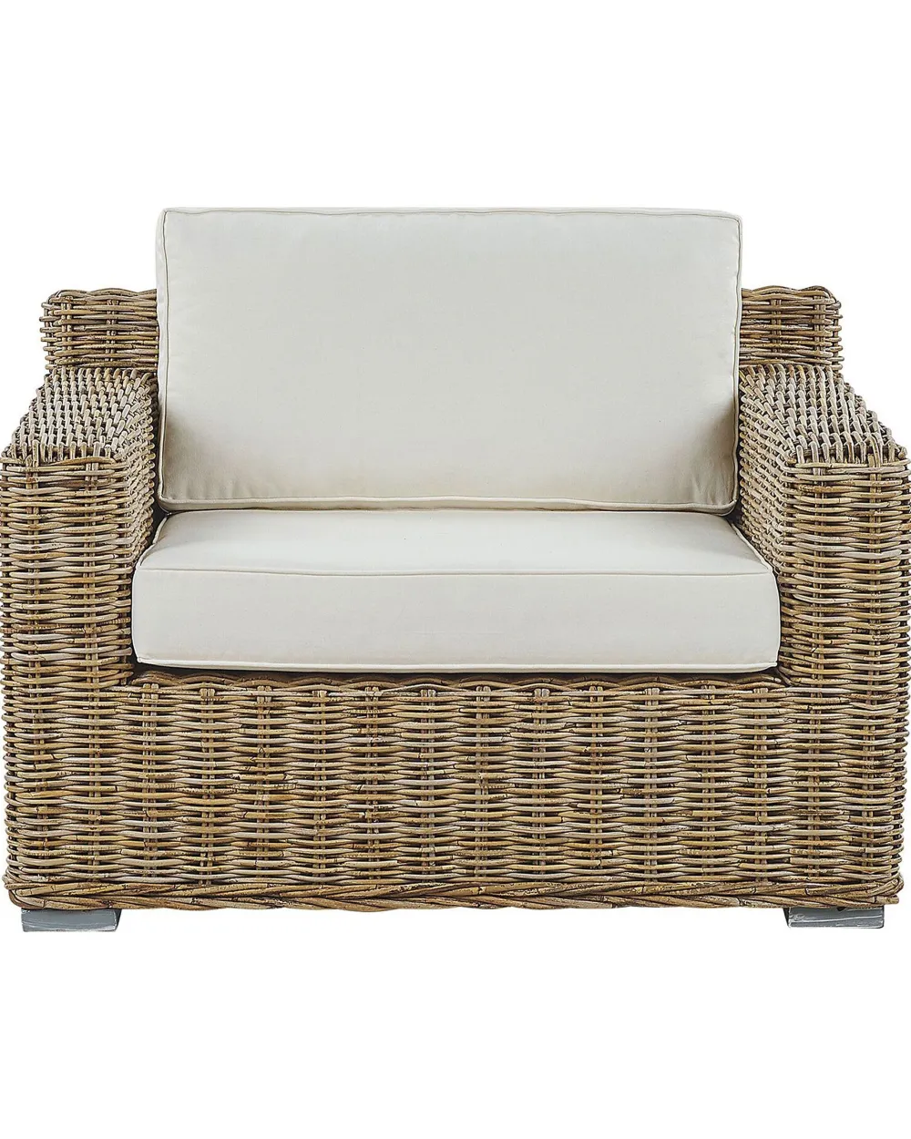 Sale Beliani Puutarhatuoli Rottinki Luonnonvari 2 Kpl Ardea