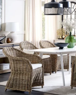 Tuolit<Beliani Puutarhatuoli Rottinki Luonnonvari Susua