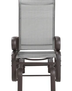 Ulkokalusteet<Beliani Puutarhatuoli Ruskea Borgio