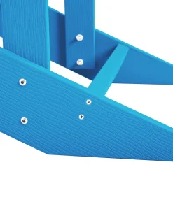 Hot Beliani Puutarhatuoli Sininen Adirondack