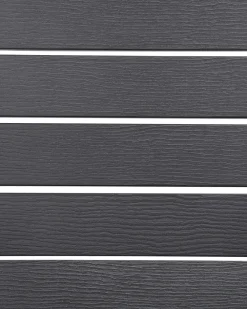 Cheap Beliani Puutarhatuoli Tummanharmaa Adirondack