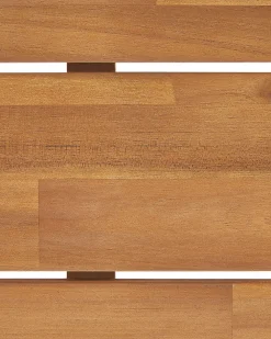 Ulkokalusteet<Beliani Puutarhatuoli Vaalea Akasiapuu 4 Kpl Fornelli