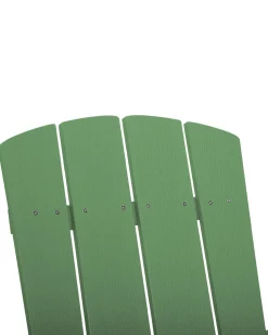 Ulkokalusteet<Beliani Puutarhatuoli Vihrea Adirondack