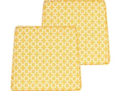 Cheap Beliani Puutarhatuolin Pehmuste Keltainen 37 X 34 Cm 2 Kpl Terni