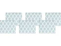 Tekstiilit<Beliani Puutarhatuolin Pehmuste Mintunvihrea/Valkoinen 6 Kpl Tolve