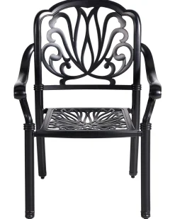 Ulkokalusteet<Beliani Puutarhatuolit 4Kpl Musta Ancona