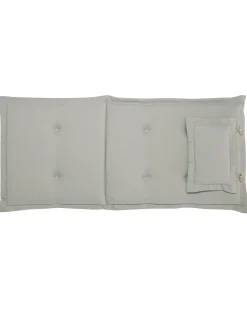 Ulkokalusteet<Beliani Puutarhatuolit 2Kpl Setti Ruskeanharmailla Pehmusteilla Java