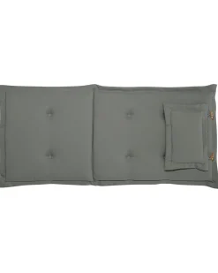 Ulkokalusteet<Beliani Puutarhatuolit 6Kpl Setti Harmailla Pehmusteilla Toscana