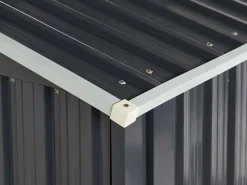 Ulkokalusteet<Beliani Puutarhavaja Teras Grafiitinharmaa 270 X 158 Cm Aosta