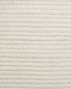 Säilytys<Beliani Puuvillakori Luonnonvalkoinen 44 Cm Silopi