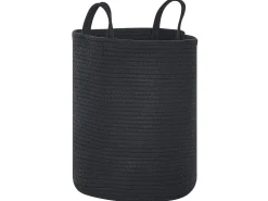 Säilytys<Beliani Puuvillakori Musta 34 Cm 2 Kpl Saryk