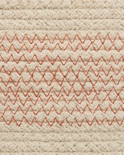 Discount Beliani Puuvillakori Vaalea Beige 44 Cm Silopi