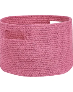 Lastenhuone<Beliani Puuvillakori Vaaleanpunainen 30 Cm 2 Kpl Chiniot