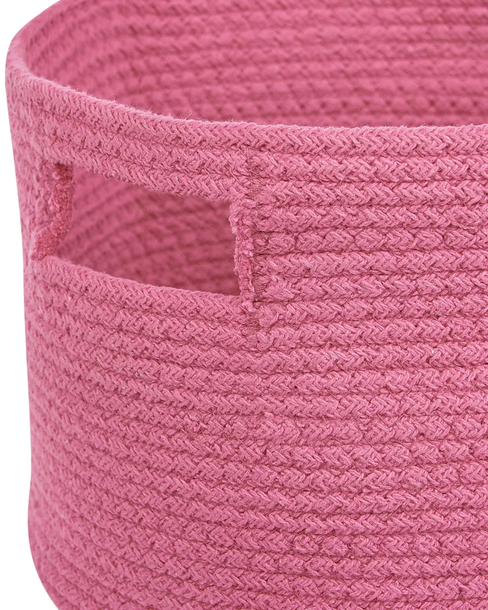 Lastenhuone<Beliani Puuvillakori Vaaleanpunainen 30 Cm 2 Kpl Chiniot