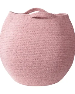 Säilytys<Beliani Puuvillakori Vaaleanpunainen 30 Cm 2 Kpl Panjgur