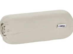 Online Beliani Puuvillalakana Muotoonommeltu Ruskeanharmaa 90 X 200 Cm Janbu