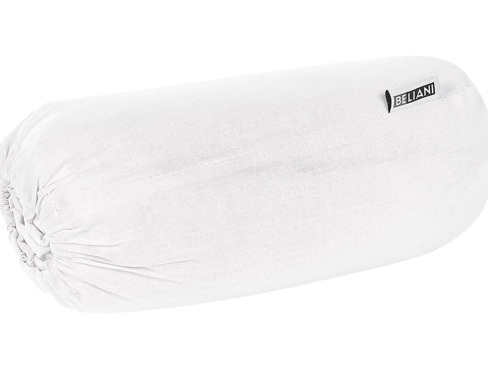 Lastenhuone<Beliani Puuvillalakana Muotoonommeltu Valkoinen 90 X 200 Cm Janbu