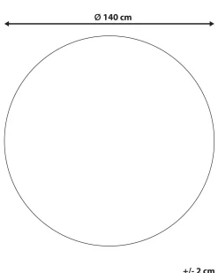 Online Beliani Pyorea Juuttimatto 140 Cm Lehtikuvioilla Bugay