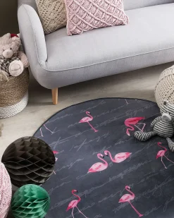 Matot<Beliani Pyorea Matto Harmaa 120 Cm Kerte