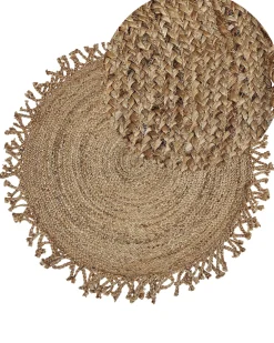 Cheap Beliani Pyorea Matto Juutti Beige 120 Cm Zonguldak