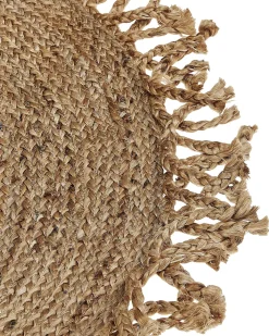 Cheap Beliani Pyorea Matto Juutti Beige 120 Cm Zonguldak