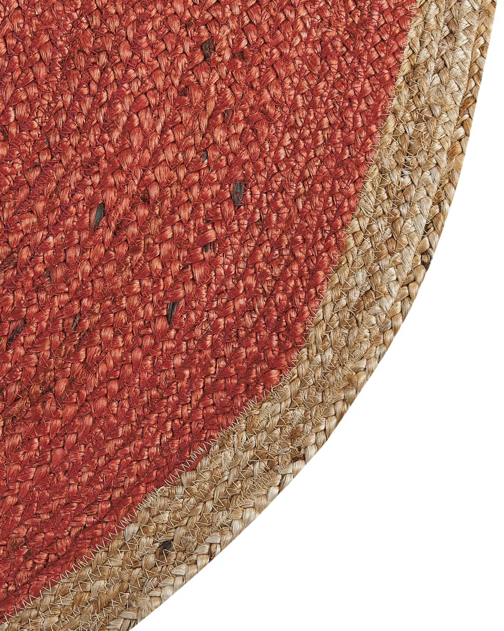 Clearance Beliani Pyorea Matto Juutti Koralli 120 Cm Menemen